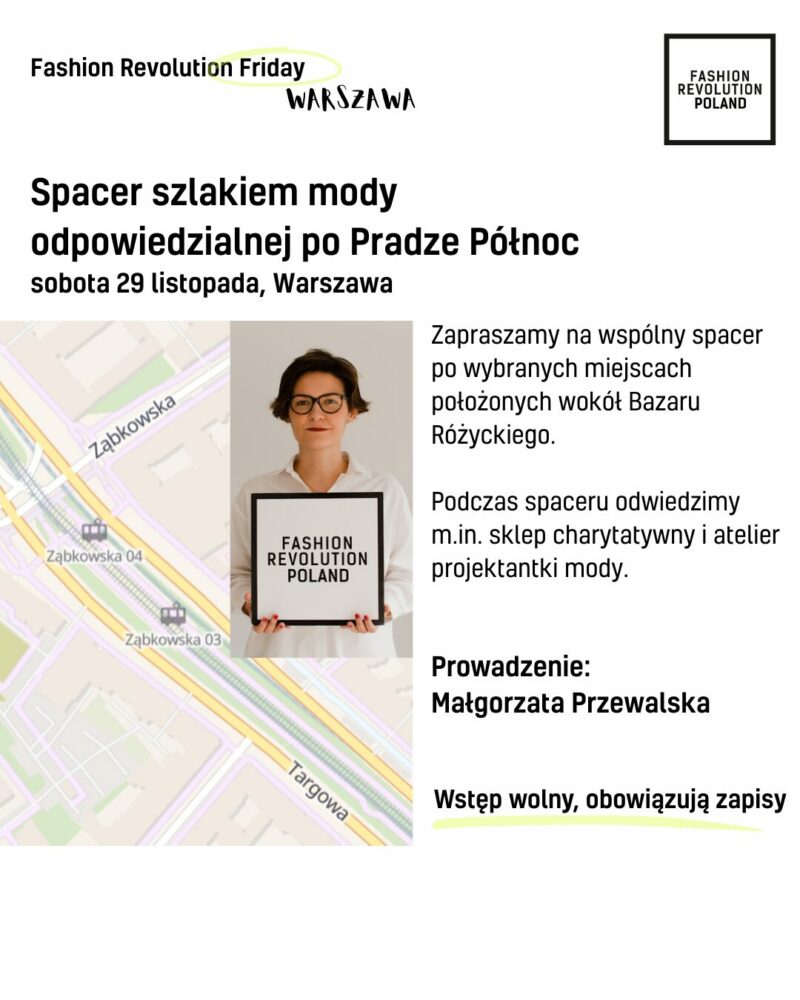 Spacer szlakiem mody odpowiedzialnej: Praga Północ