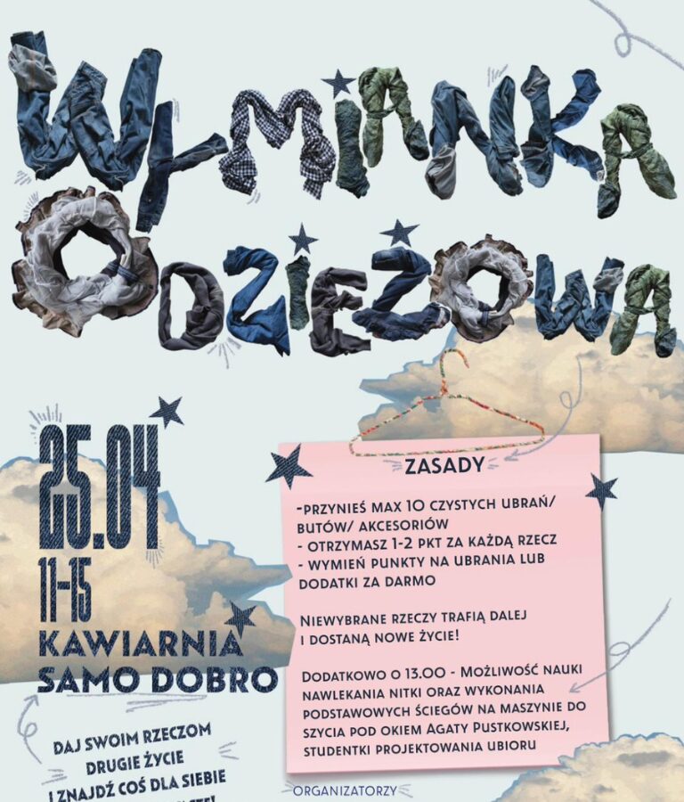 Wymianka odzieżowa Tczew Tydzień Fashion Revolution